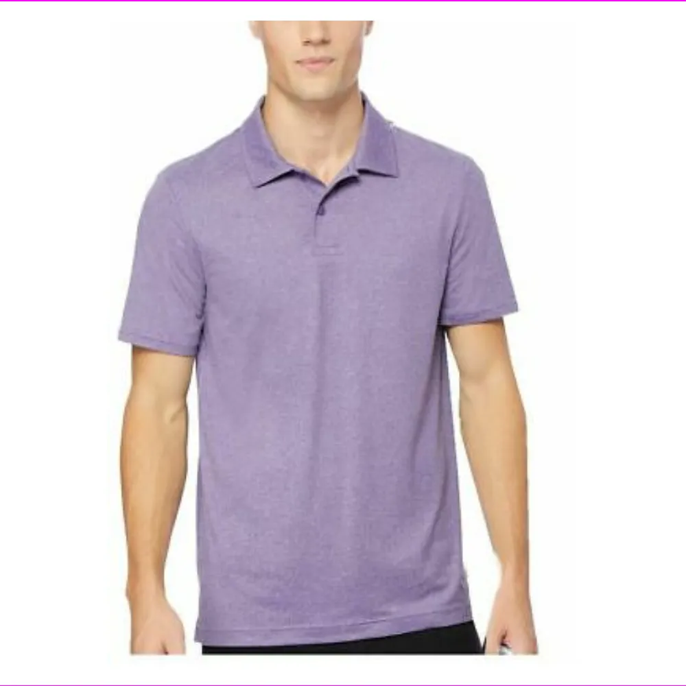 32 Degrees Cool Men's Ultra Lux Polo Heather