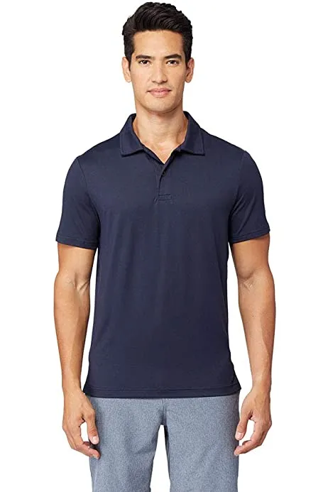 32 Degrees Cool Men's Ultra Lux Polo Heather