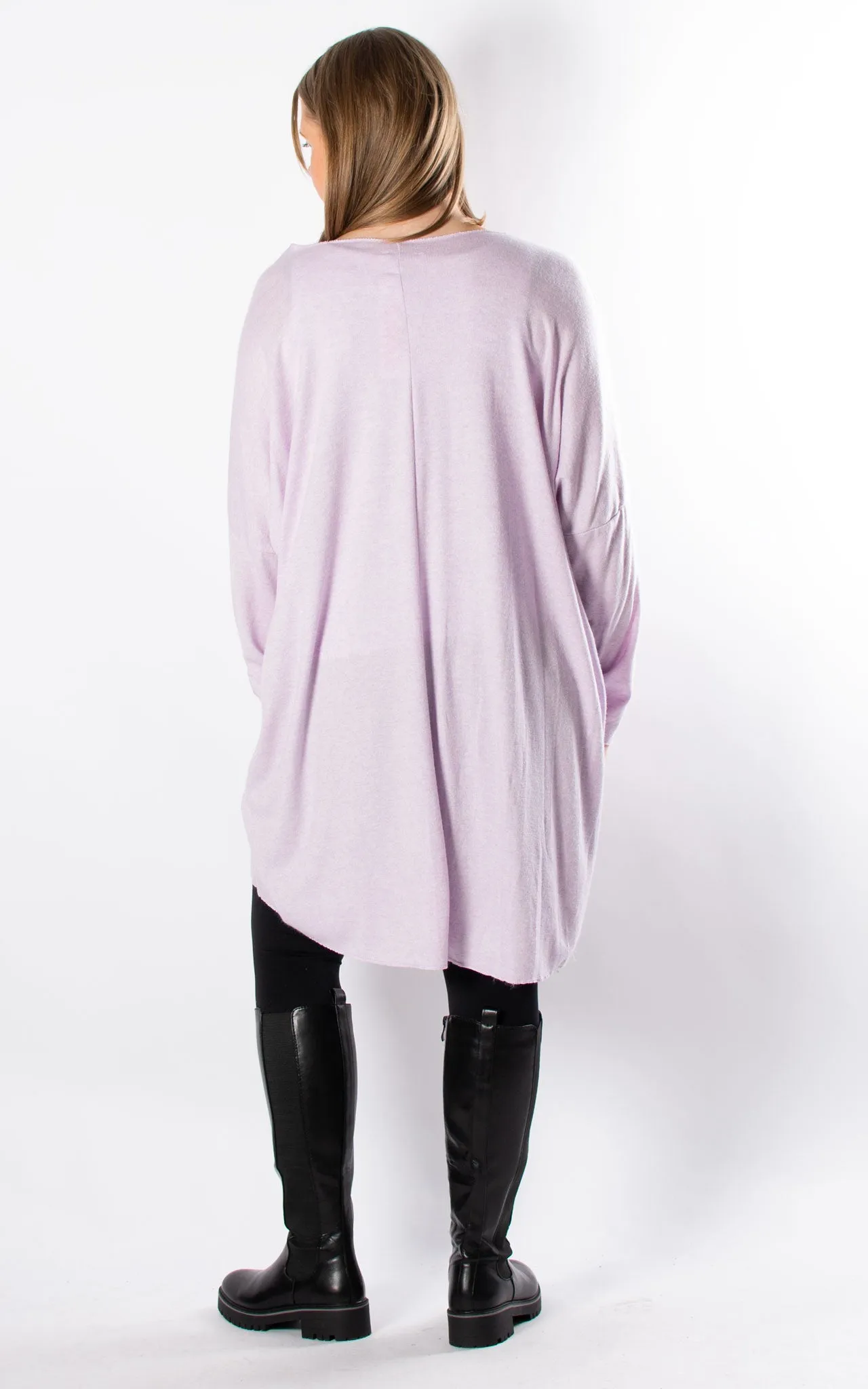 Amy Soft Knit Top | Lilac