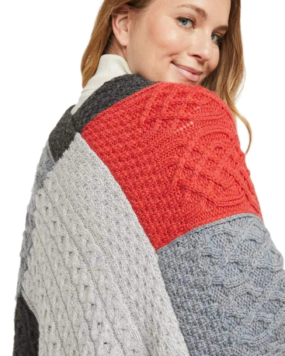 Aran Salthill Poncho