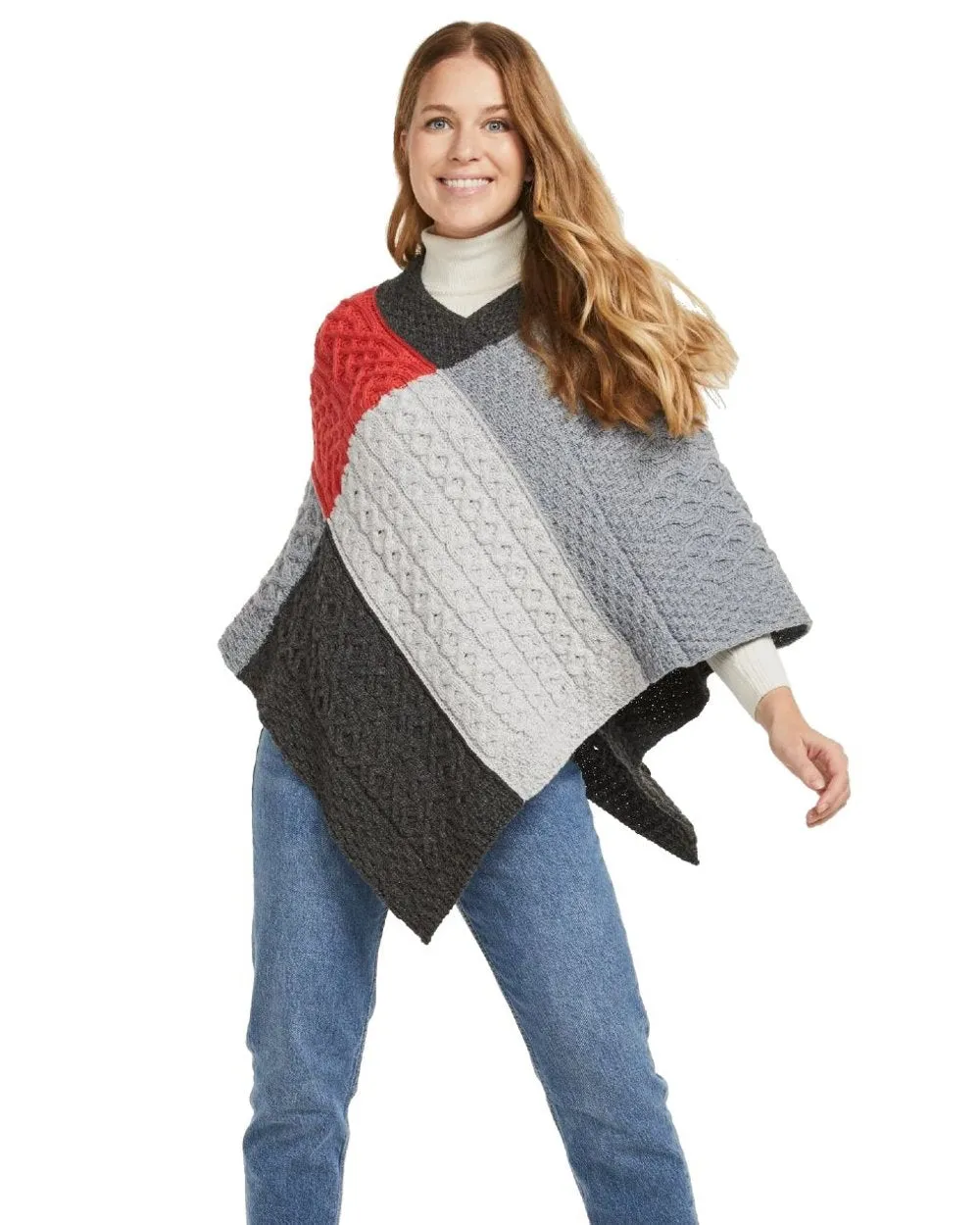 Aran Salthill Poncho