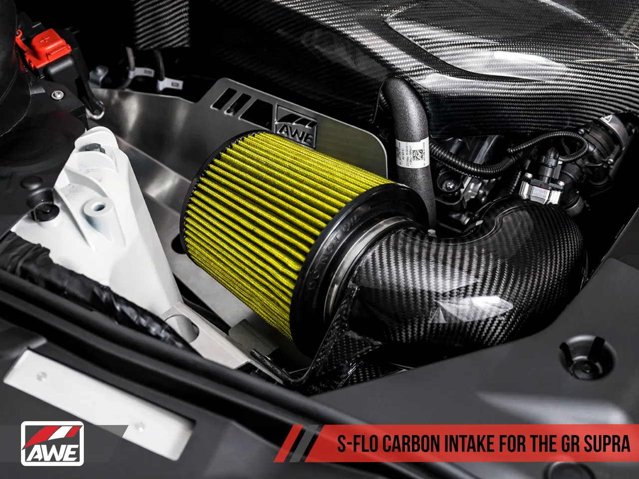 AWE Tuning 2020  Toyota GR Supra (A90) S-FLO Carbon Intake (awe2660-15021)