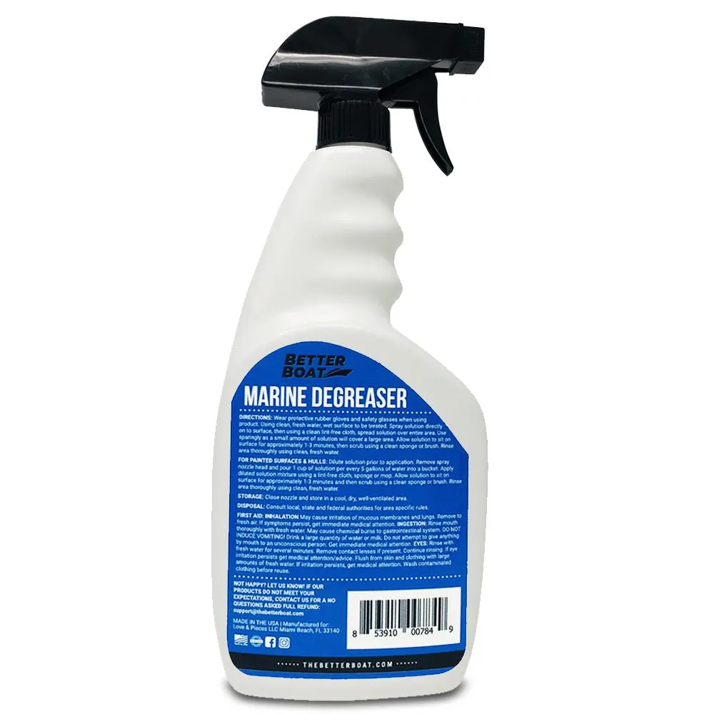 Better Boat Marine Degreaser Black Streak Remover