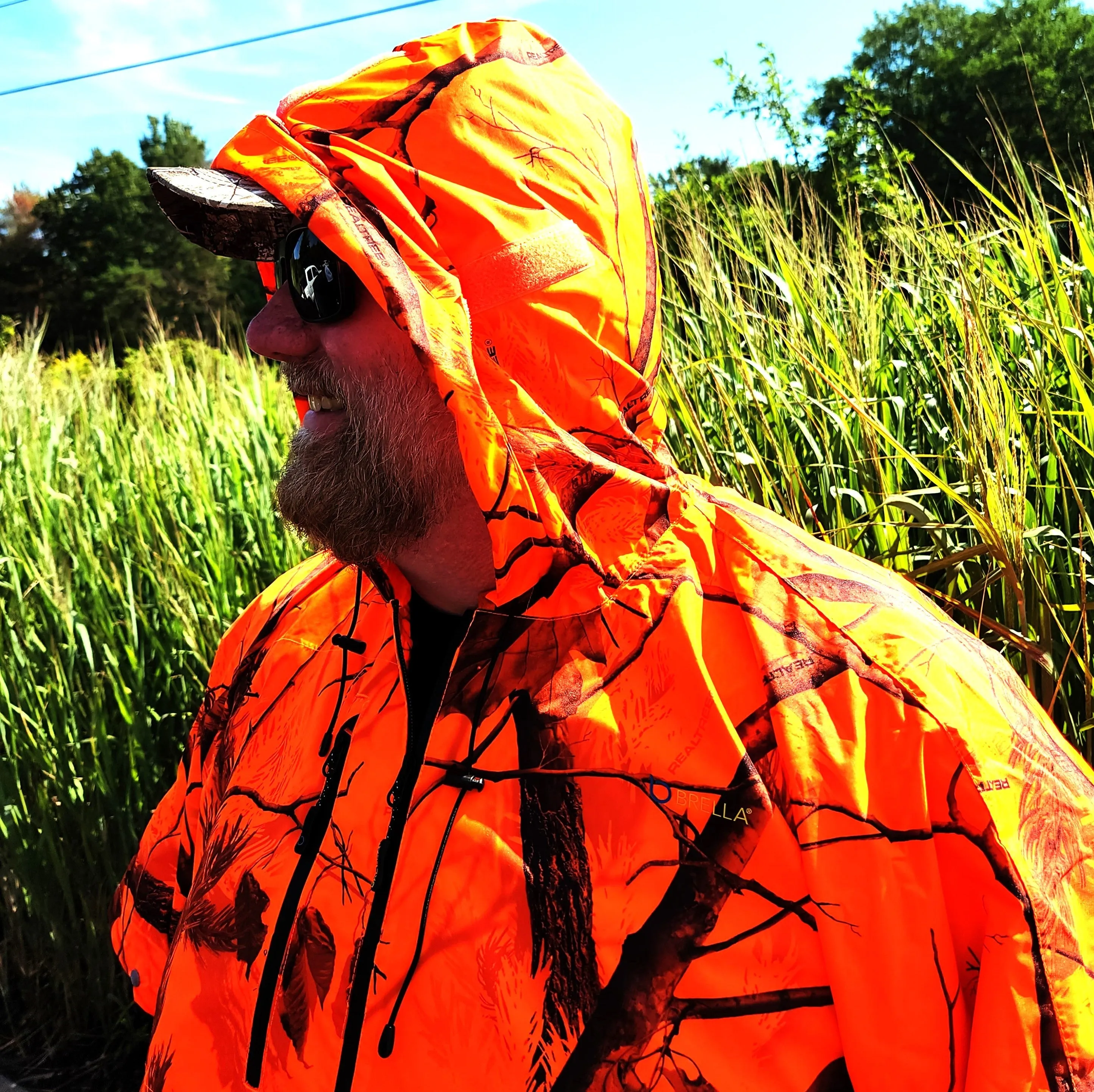 Brella 2015 Realtree AP Blaze Camo Unisex Rain Poncho