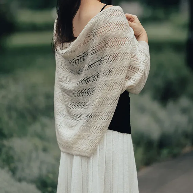 Cashmere Scarf Cape