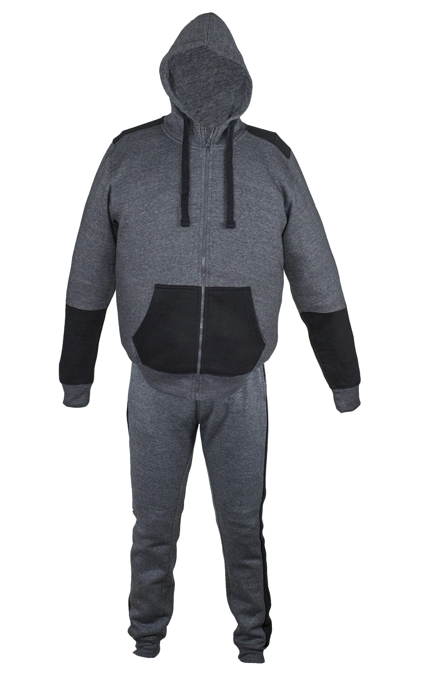 Dark Grey/Black Sweatsuit