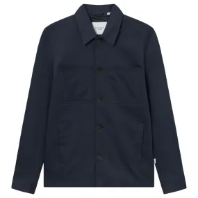 Dark Navy Marseille Cotton Jacket