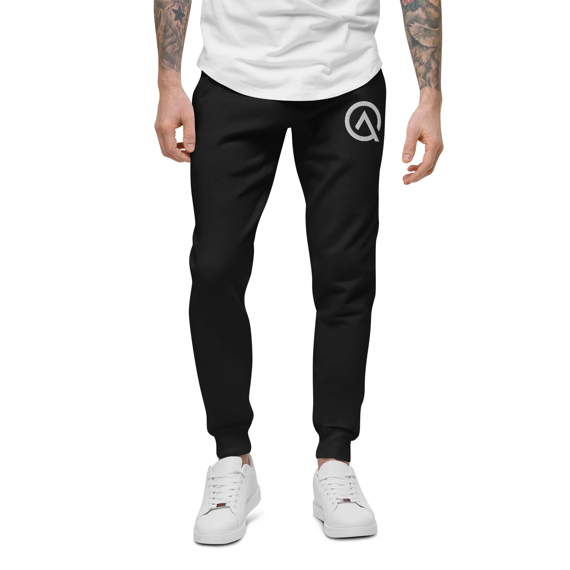 Embroidered Joggers