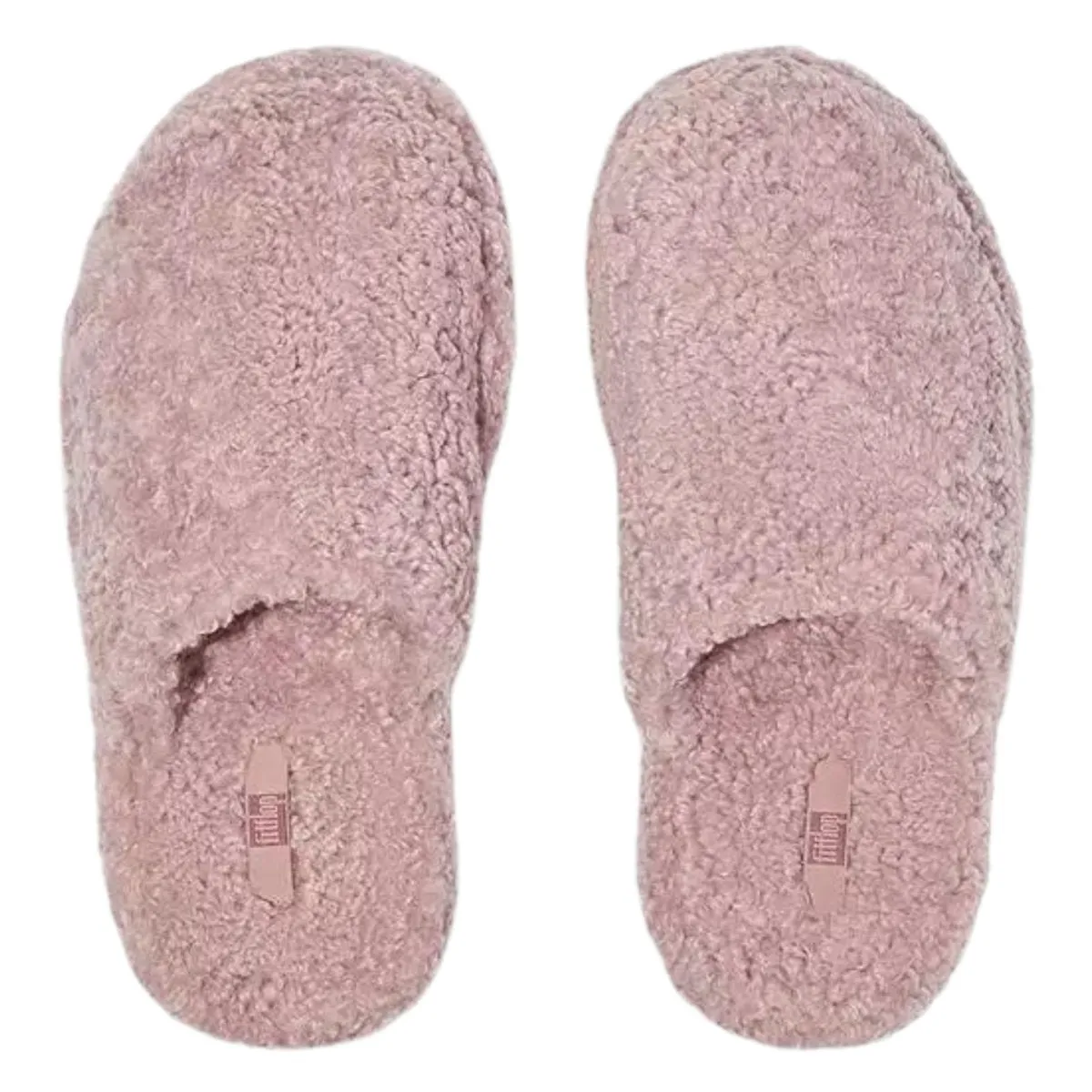 FitFlop Women's iQushion D-Luxe Teddy Dusky Pink