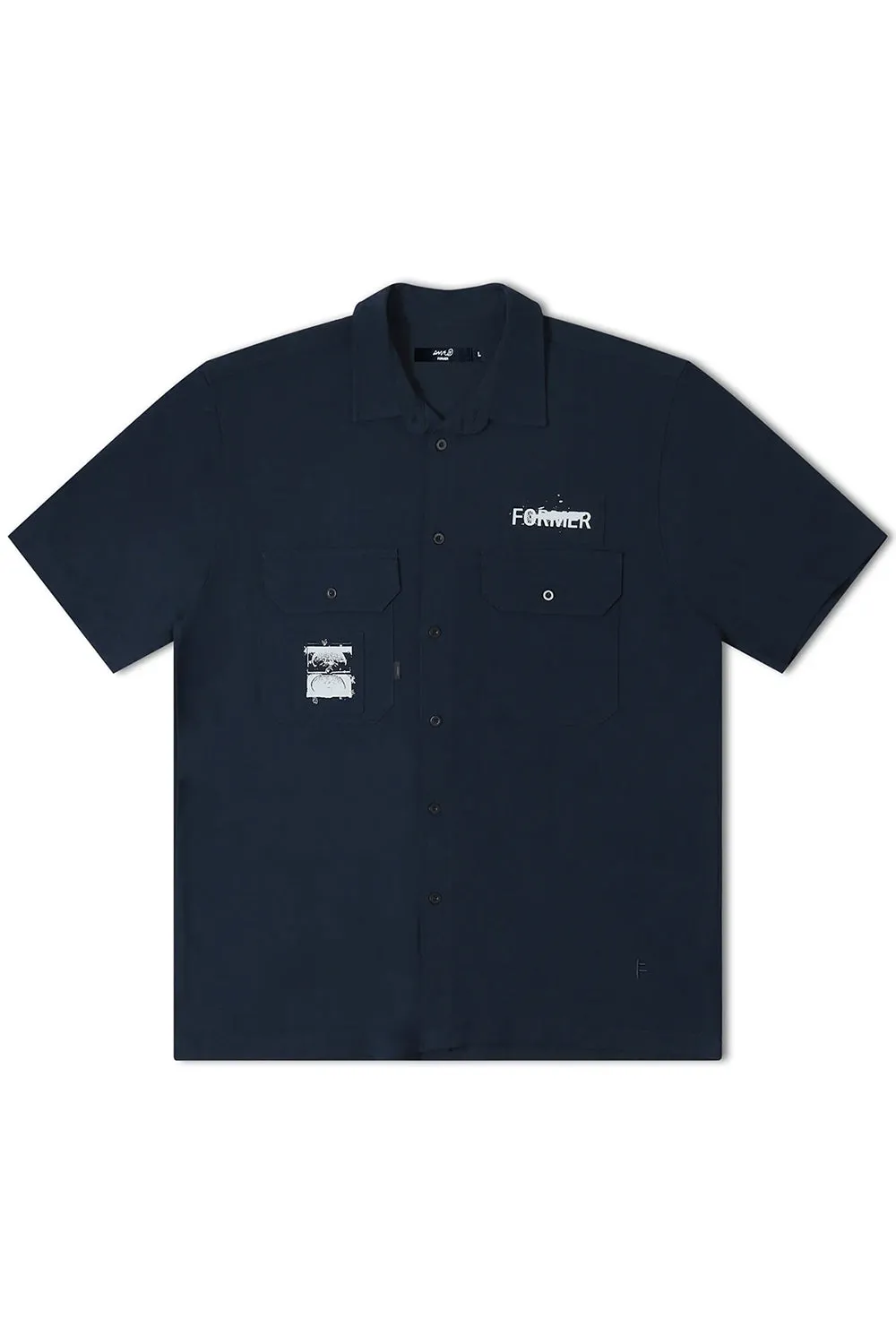 Former Scratched Short Sleeve Work Shirt