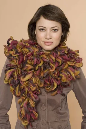 Loopy Bolero Scarf Pattern (Crochet)