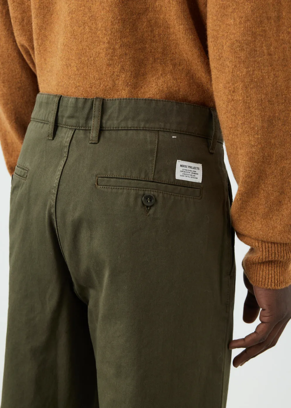 Lukas Heavy Beech Wide Chino