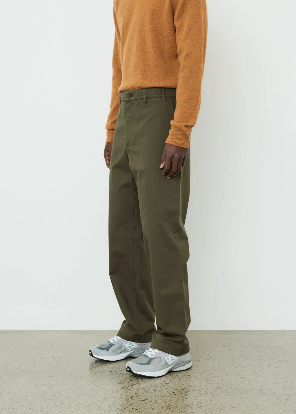 Lukas Heavy Beech Wide Chino