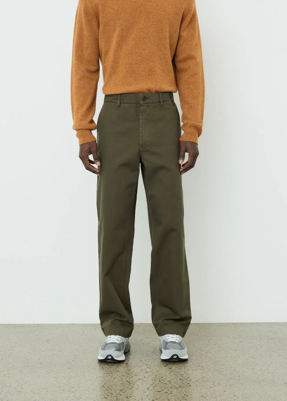 Lukas Heavy Beech Wide Chino