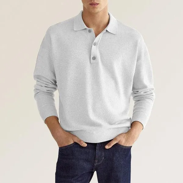 Men's Long Sleeve Polo Shirt