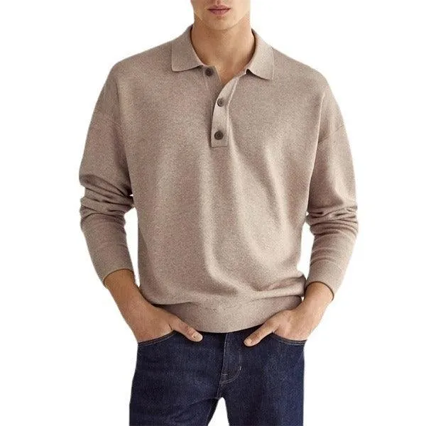 Men's Long Sleeve Polo Shirt