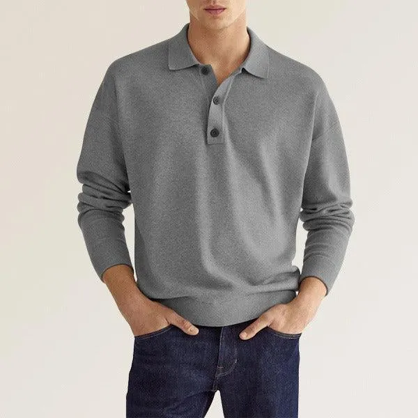 Men's Long Sleeve Polo Shirt