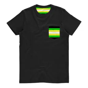 Metagender Pride Flag Pocket T Shirt