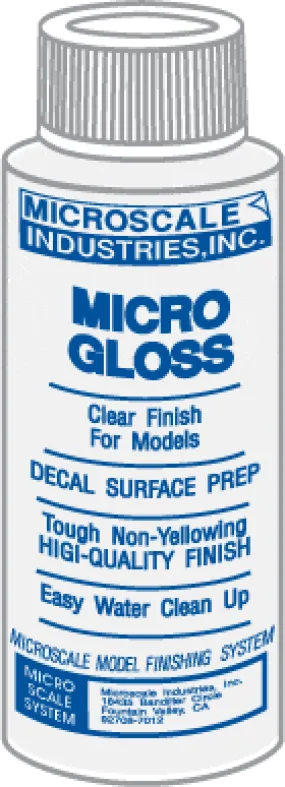 Microscale MI-4 Micro Coat Gloss Clear Finish 1oz