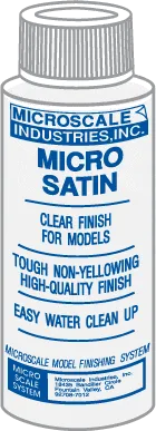 Microscale MI-5 Micro Coat Satin Clear Finish 1oz