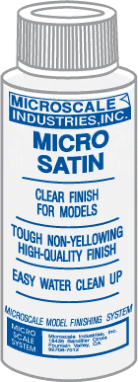 Microscale MI-5 Micro Coat Satin Clear Finish 1oz