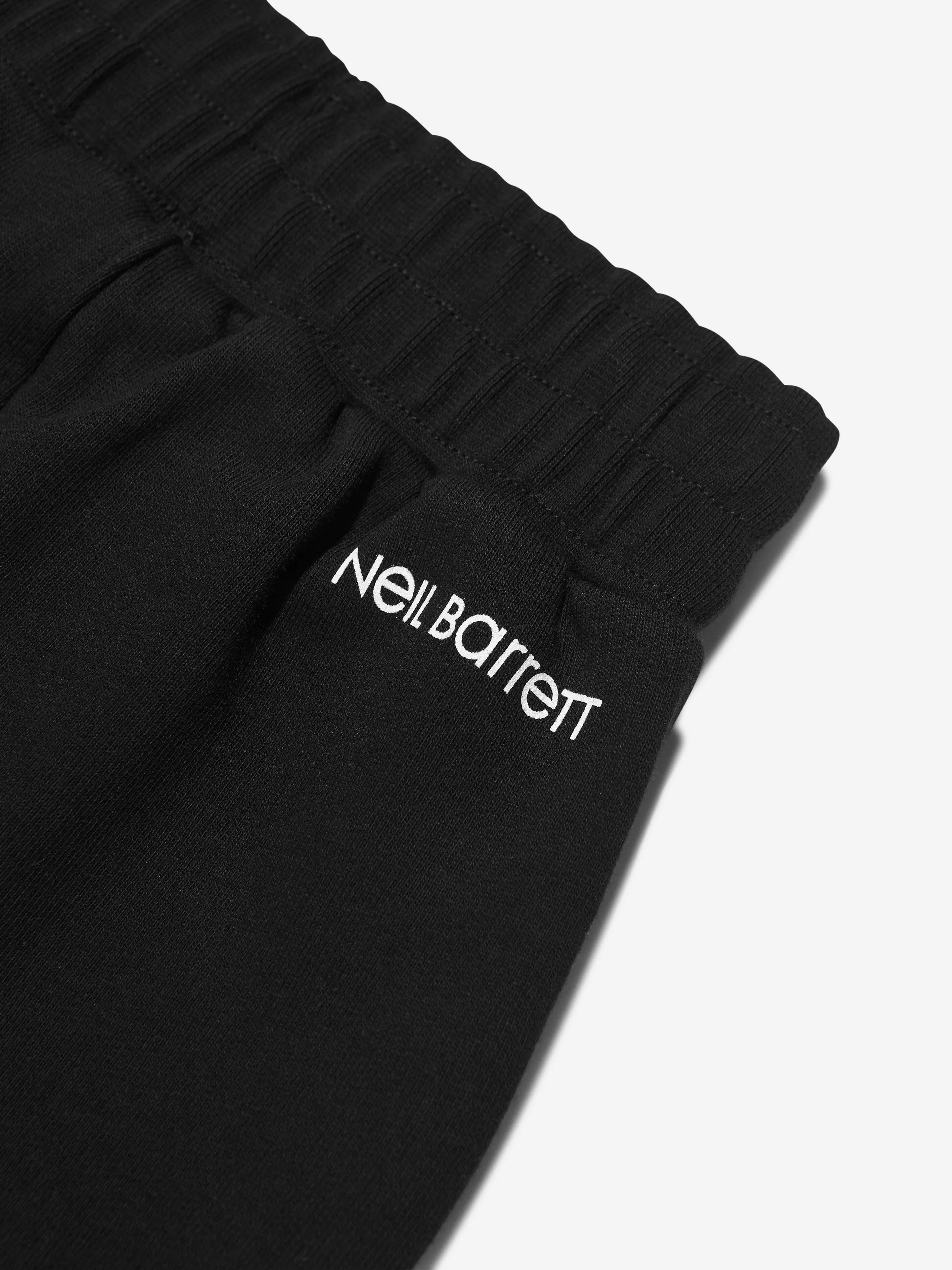 Neil Barrett Boys Thunderbolt Joggers in Black