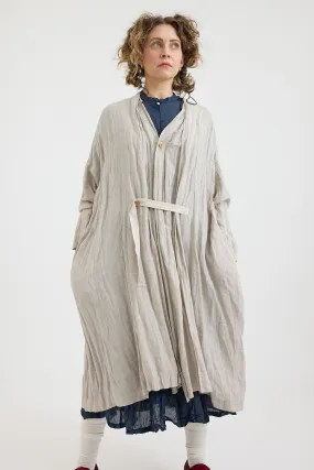 Pas de Calais - Hakeme Linen A-line Coat