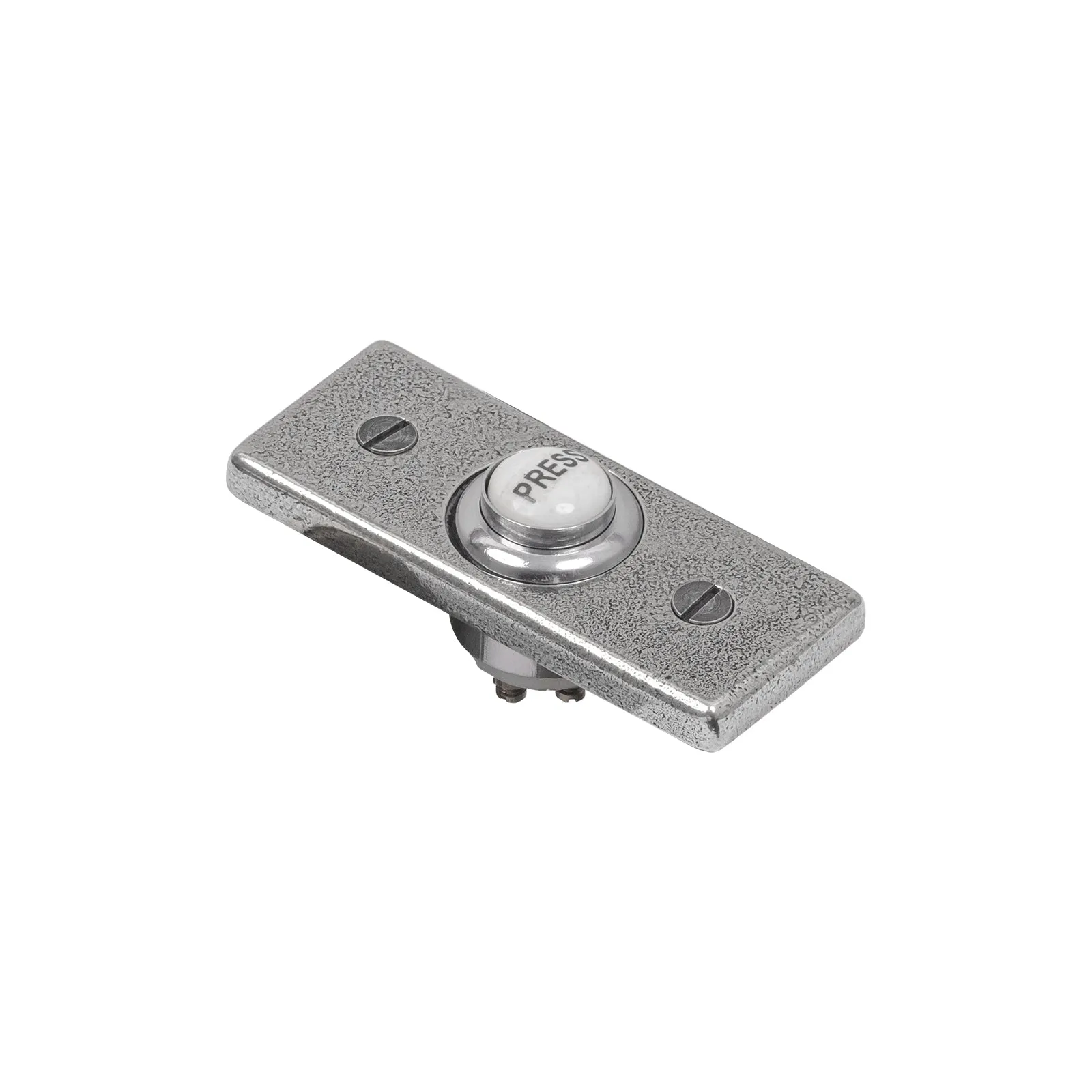 Pewter Rectangular Door Bell