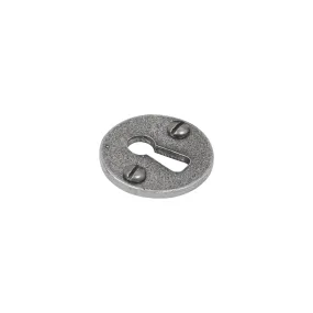 Pewter Round Uncovered Escutcheons British Standard