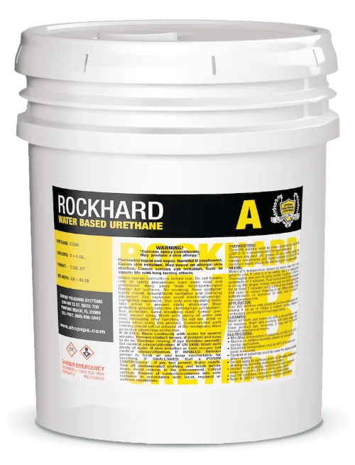 Rockhard Water Based Urethane Matte Kit