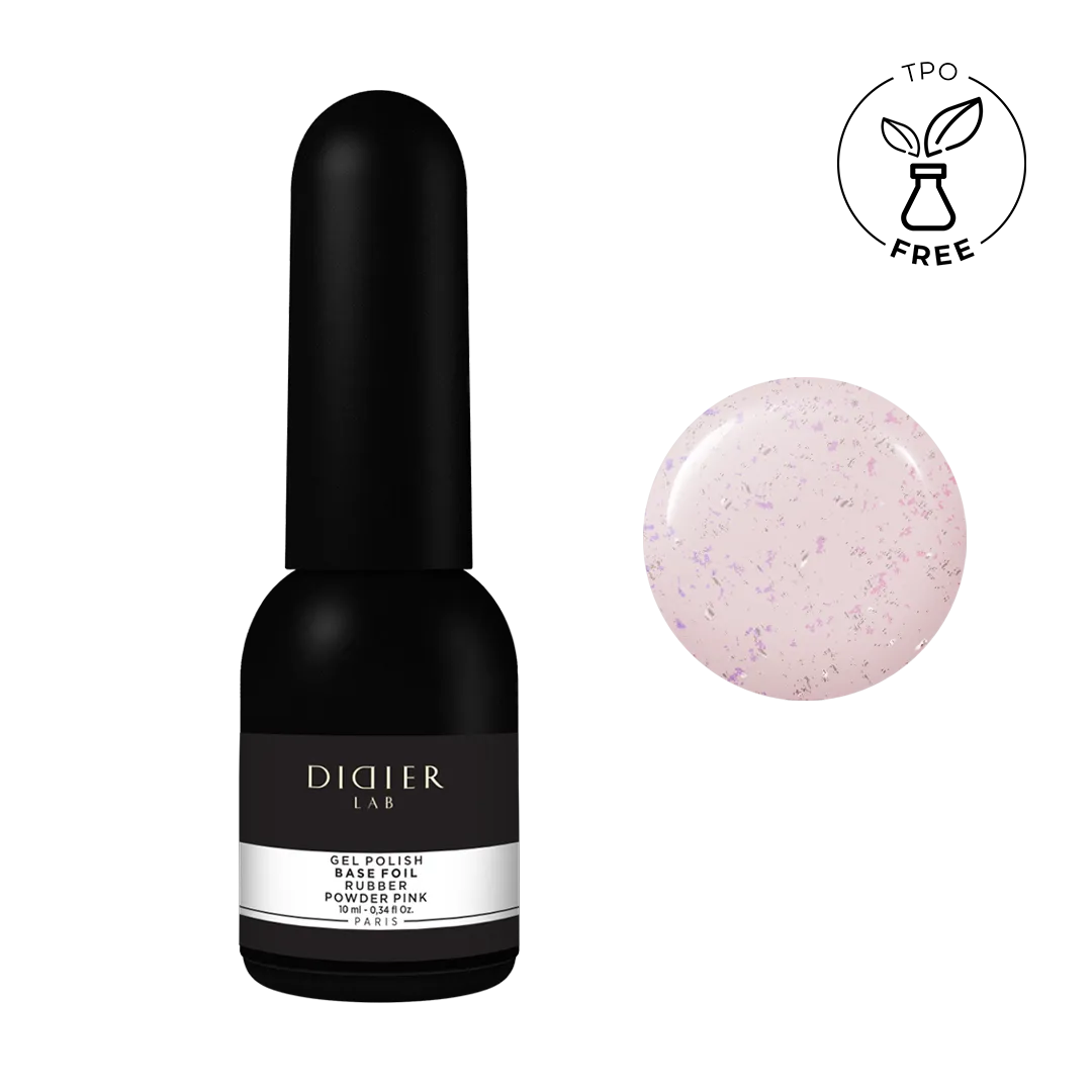 Rubber base foil - Powder pink | Didier Lab - 10ml