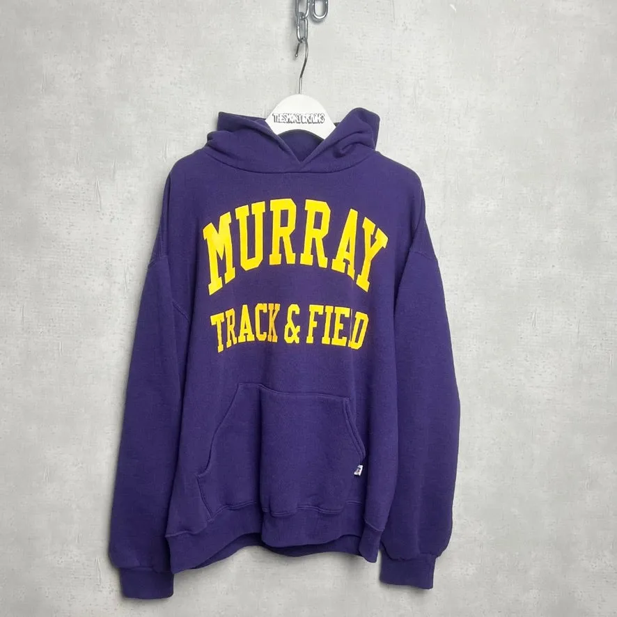 *RUSSELL ATHLETIC* COLLEGE HOODIE / L (UNISEX)