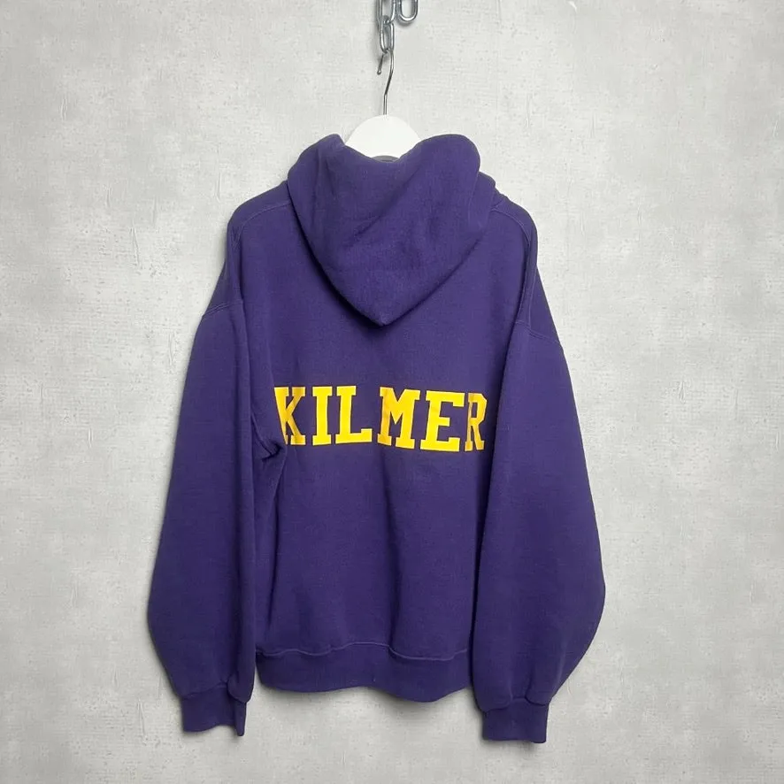 *RUSSELL ATHLETIC* COLLEGE HOODIE / L (UNISEX)