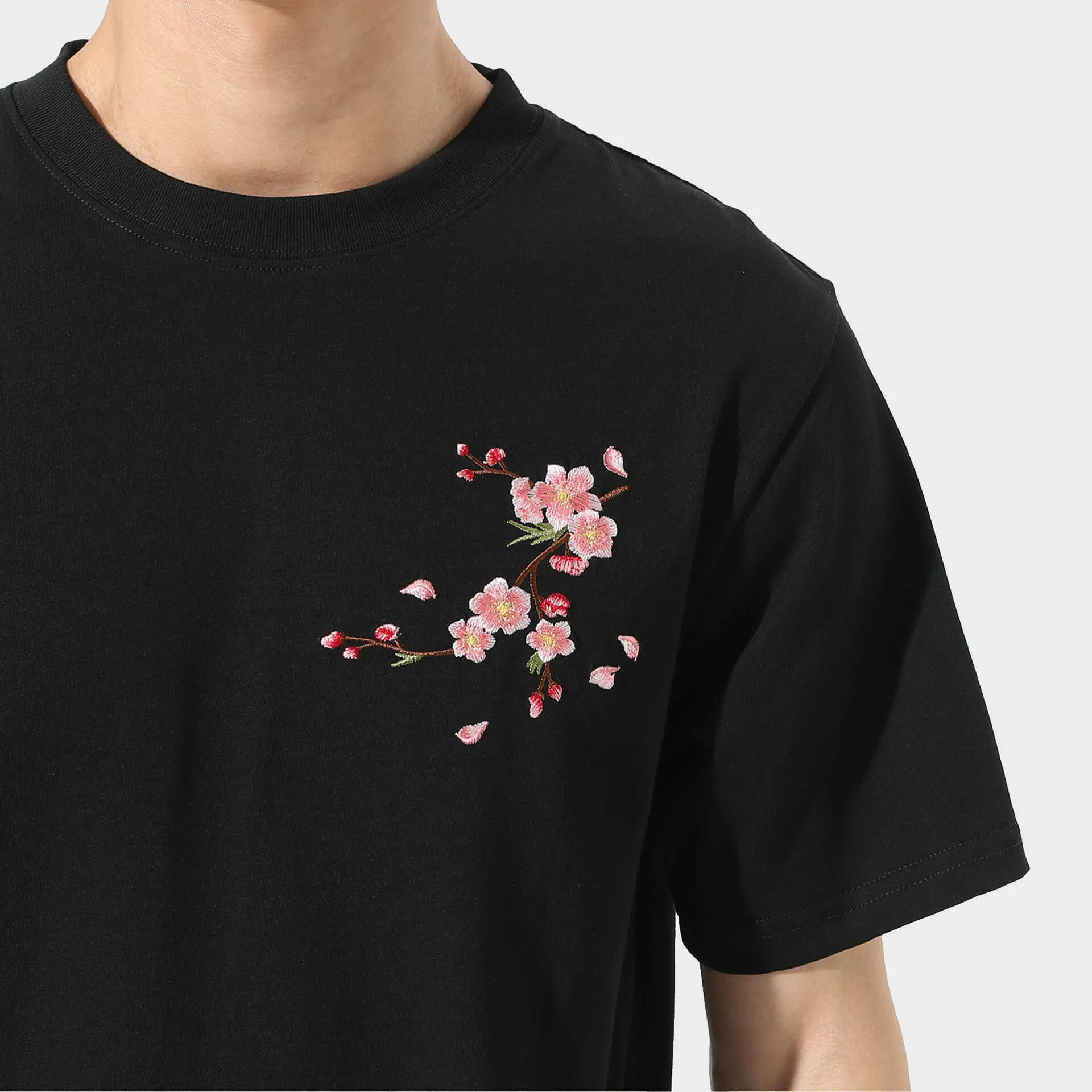 Sakura Embroidered Shirt