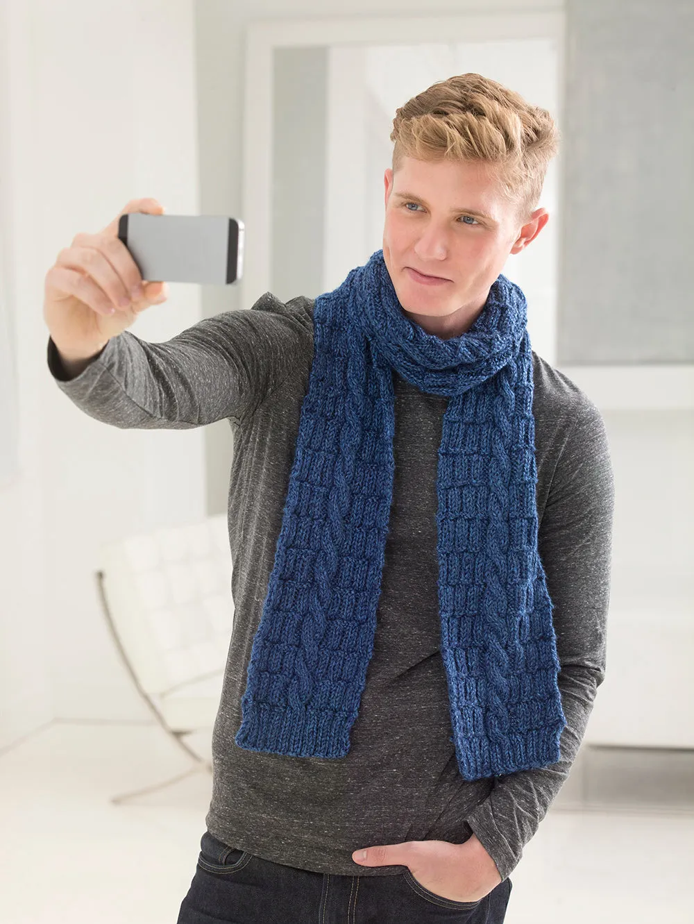 Sky's The Limit #Scarfie (Knit)