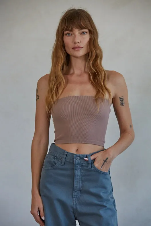 Sun-Kissed Tube Top Espresso