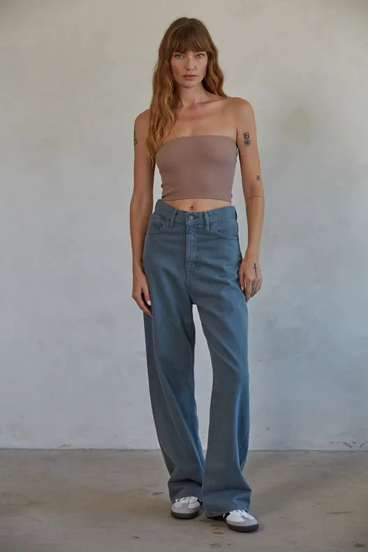 Sun-Kissed Tube Top Espresso