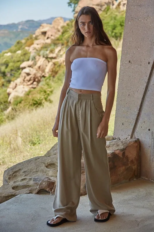 Sun-Kissed Tube Top White