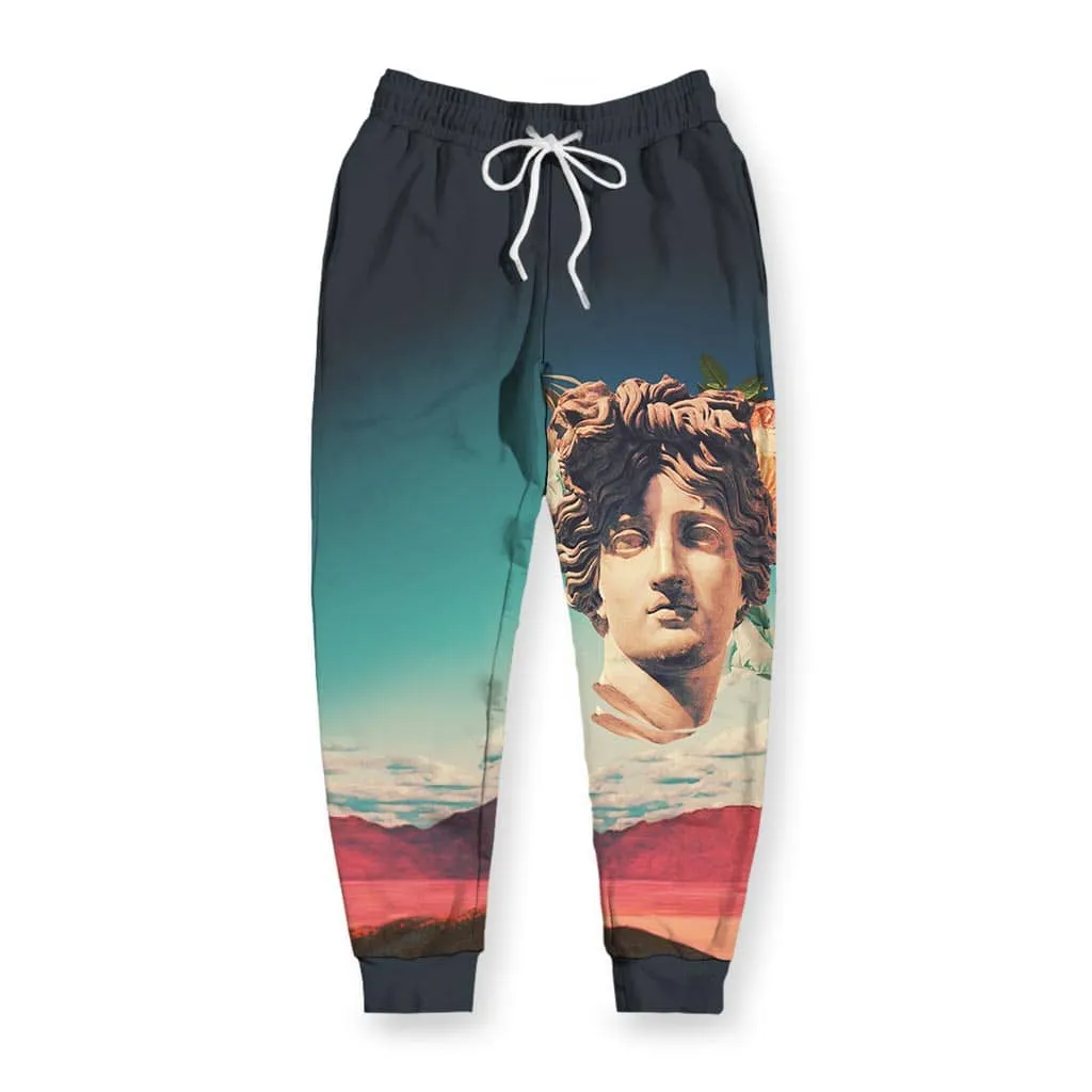 Vaporwave Goddess Men's Joggers