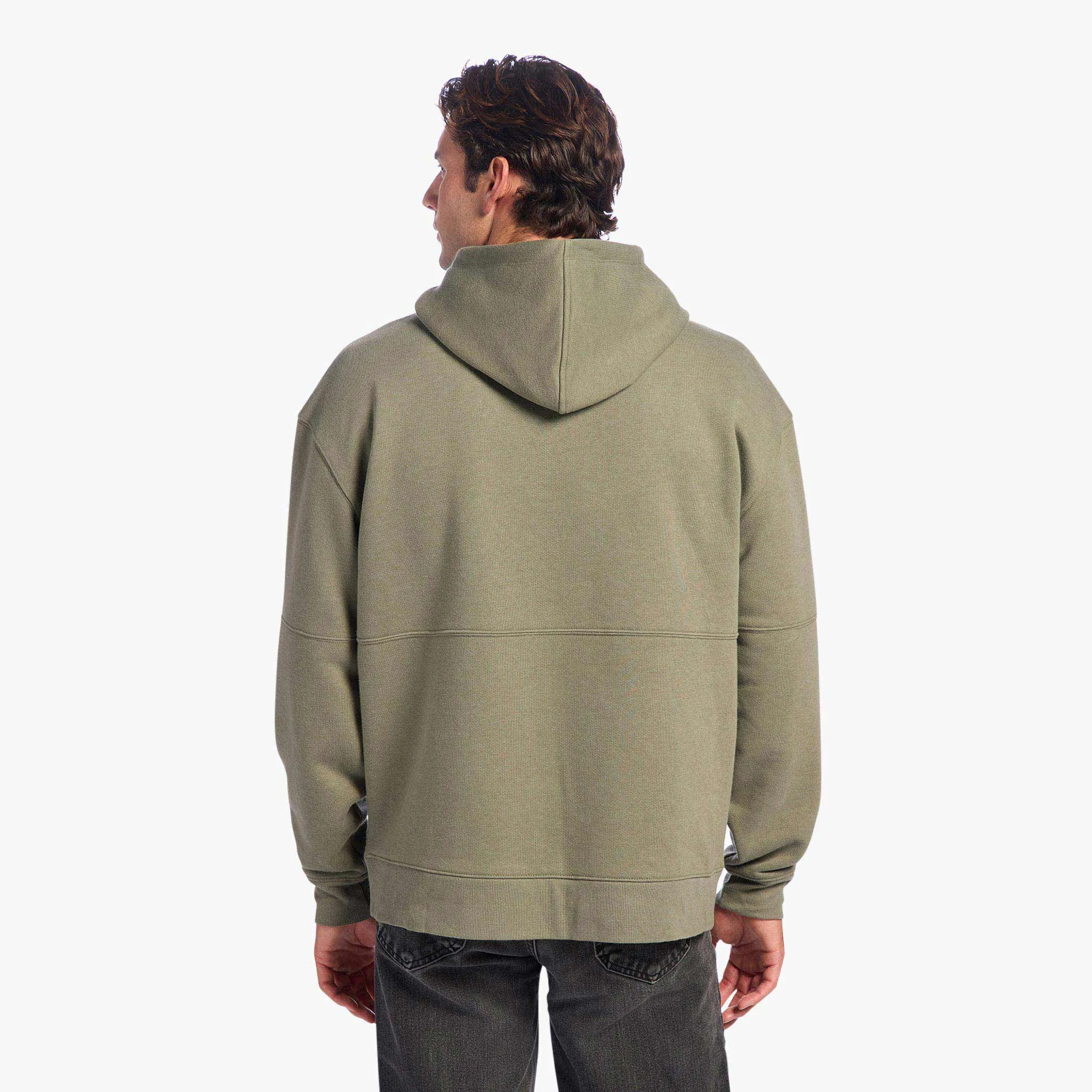 Vintage Fleece Men's Hoodie | Olive