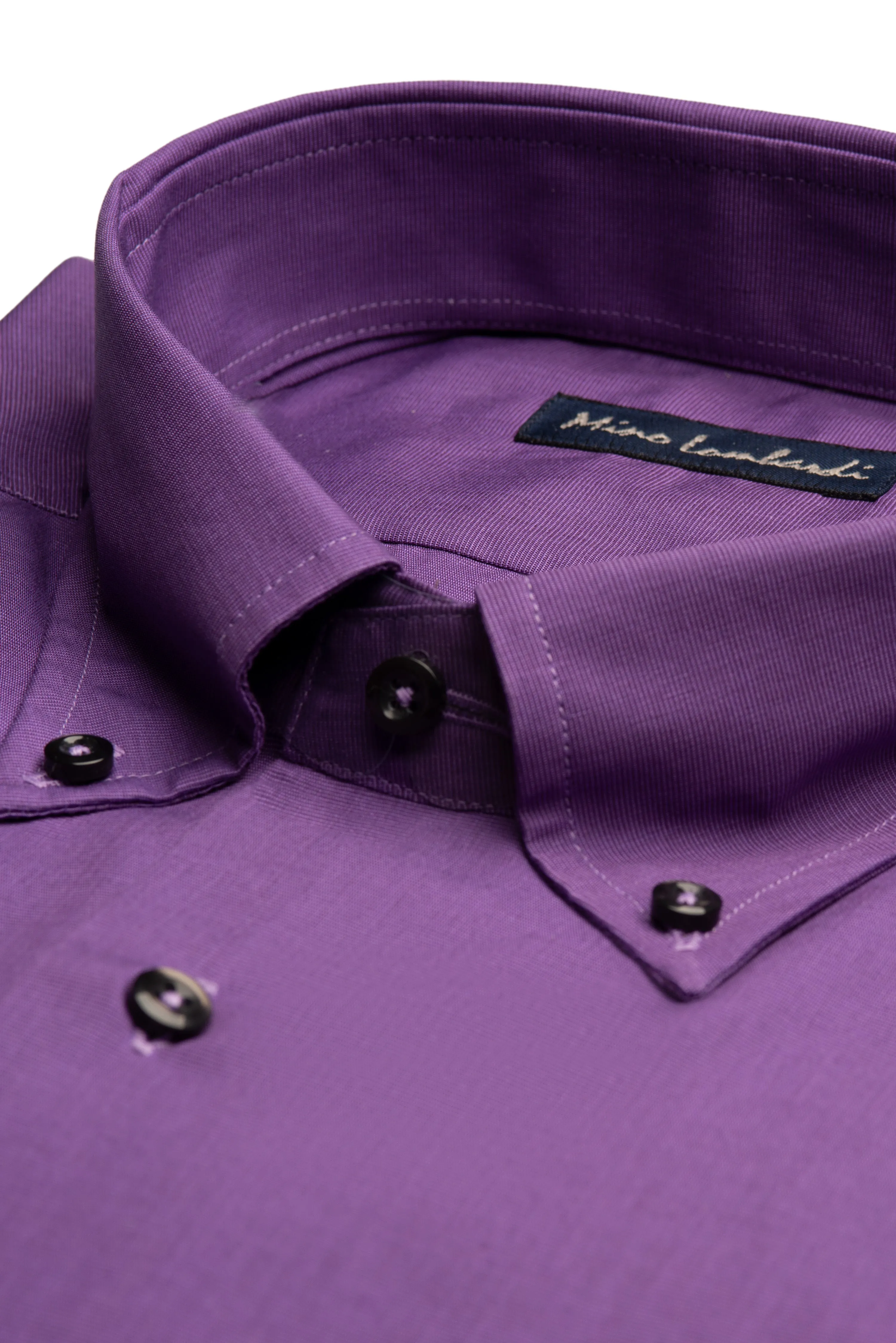 Violet Botton Down Cotton Shirt