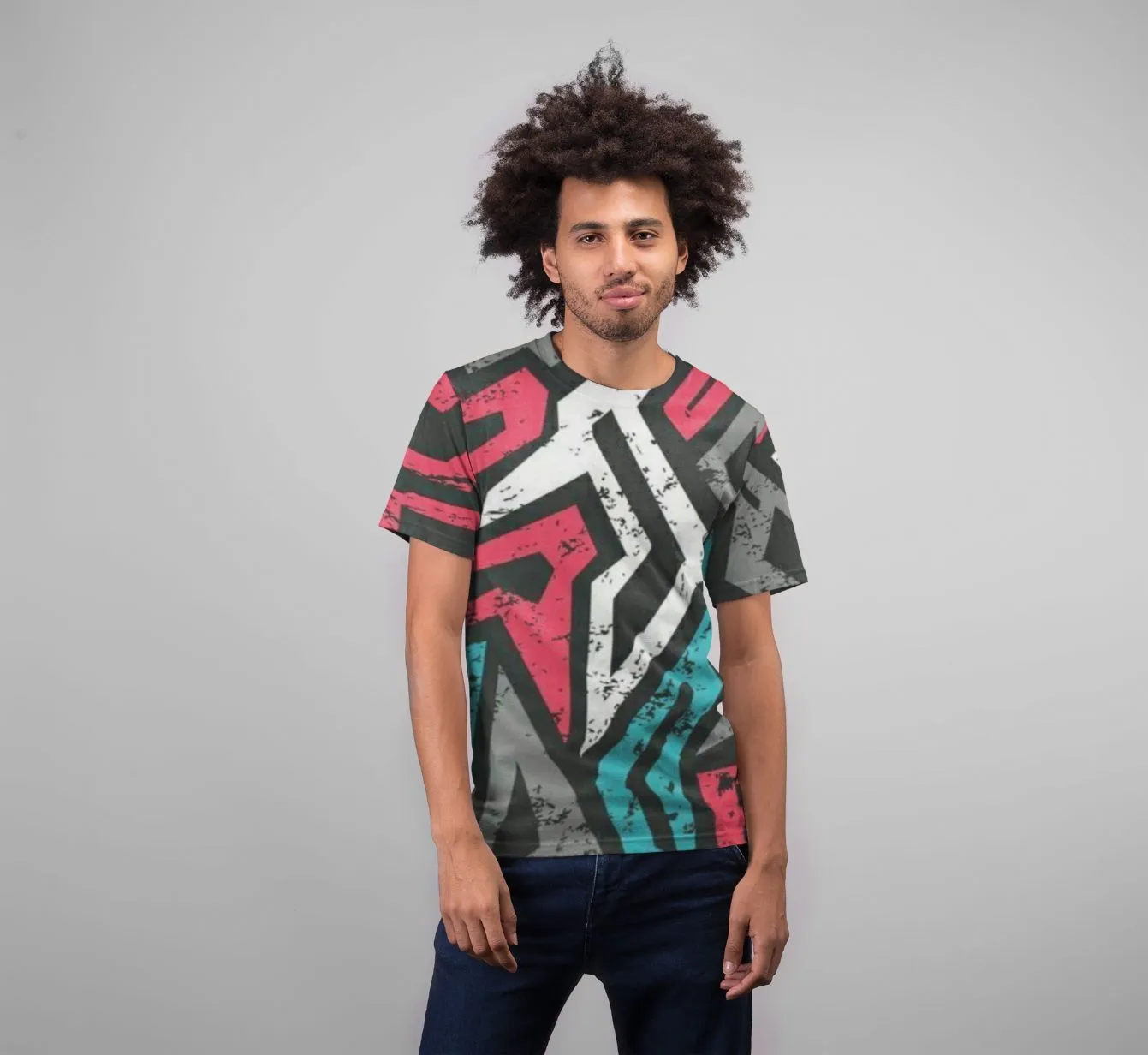 Zig Zag Adult T-Shirt