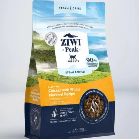 ZiwiPeak Chicken with Whole Mackerel Recipe Steam & Dried Cat Food